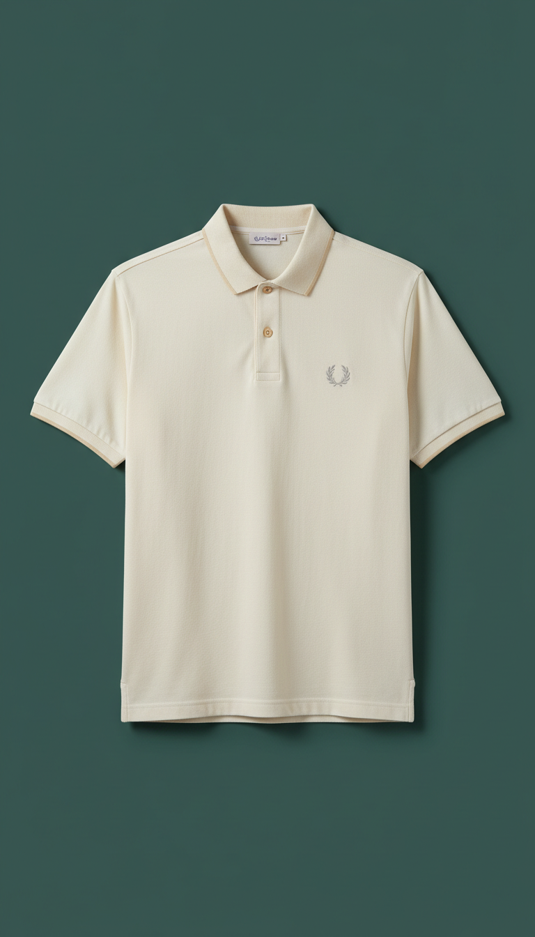 Performance Piqué Polo With Tipped Collar