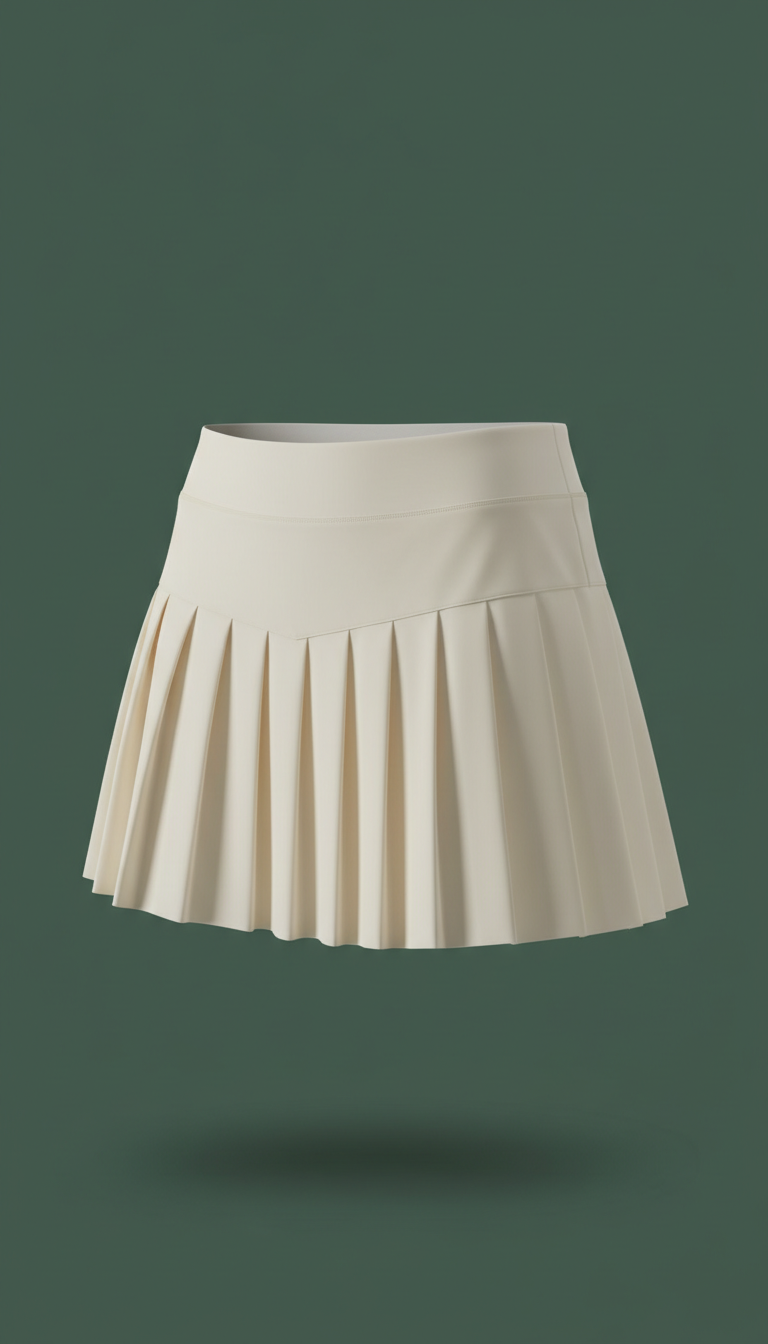 Tailored Skort With Mesh Venting
